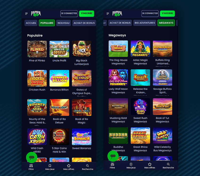 ludotheque de pampa go casino