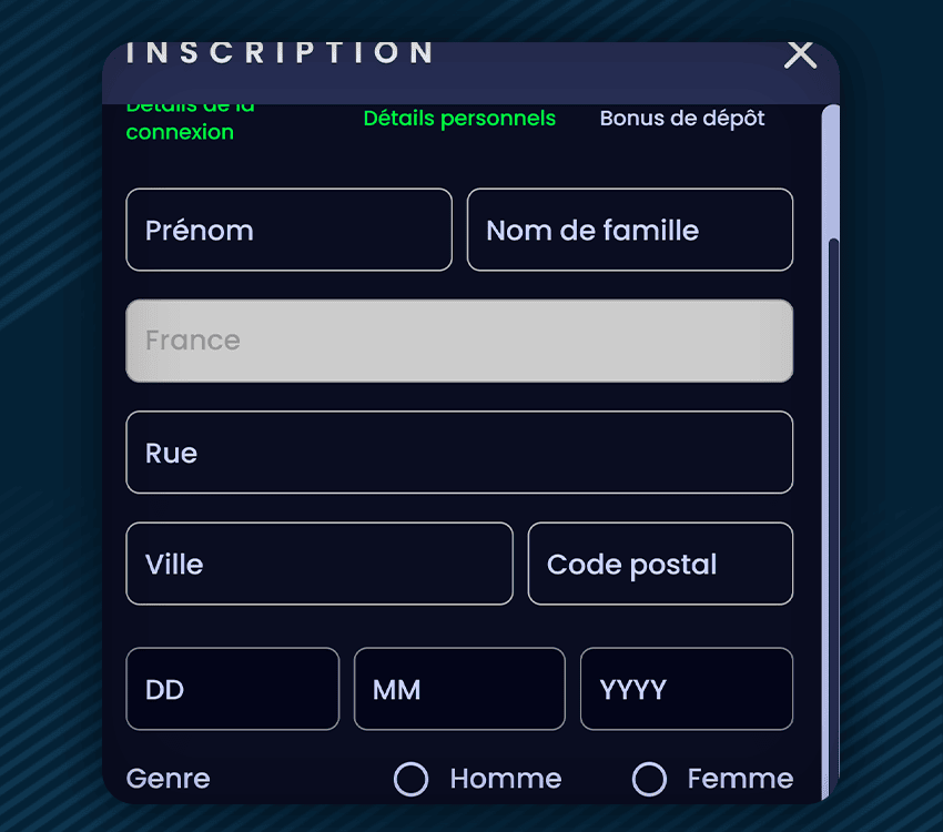 pampa go comment s'inscrire etape 3